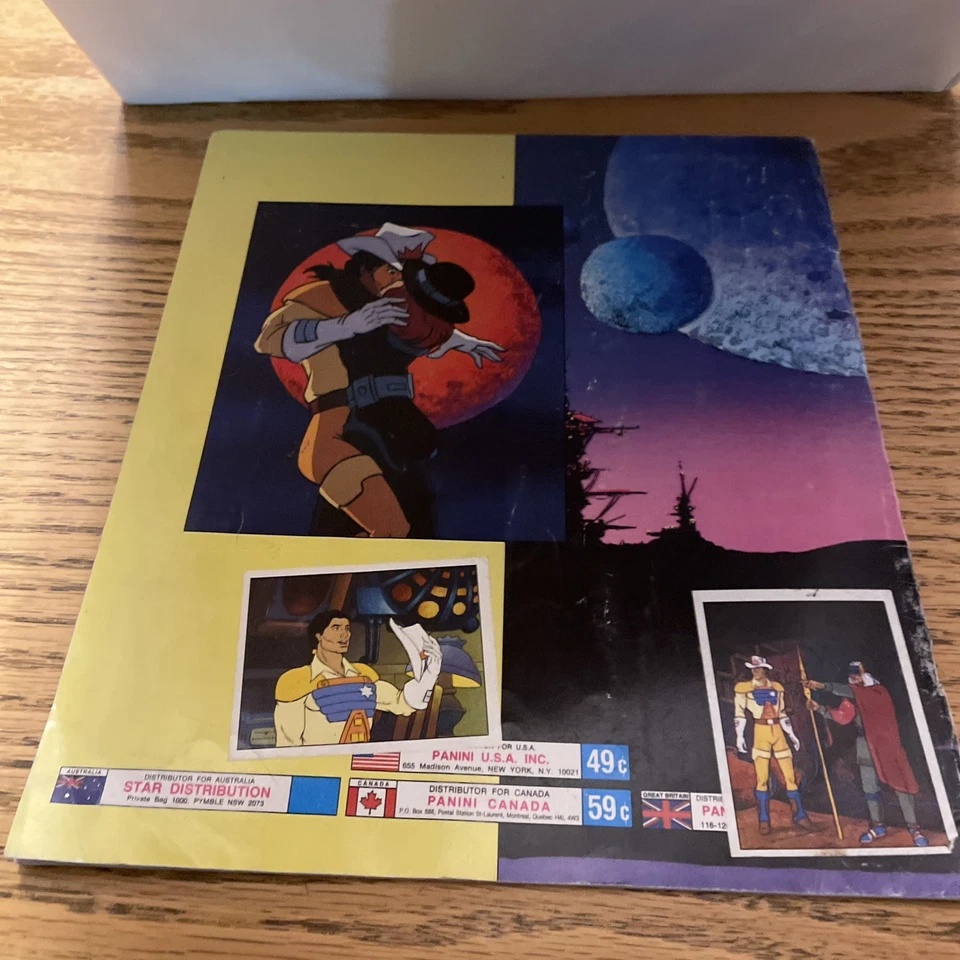 Álbum de pegatinas Filmations Bravestarr vintage Panini coleccionable 1987 muy raro Foto 2 de 4