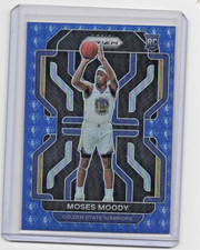 2021-22 Panini Prizm - Moses Moody #308 Nba 75th Anniversary Prizm (RC)
