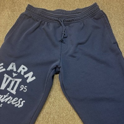 Under Armour Sweatpants Mens XL Navy Blue Earn Greatness Loose Terry Joggers