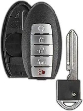 Key Fob Cover Case Replacement for 2013 2014 2015 Altima Maxima Rem Color: One