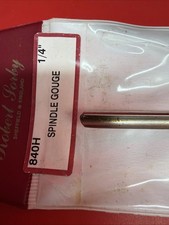 Robert Sorby 840H 1/4  HSS Spindle Gouge Wood...