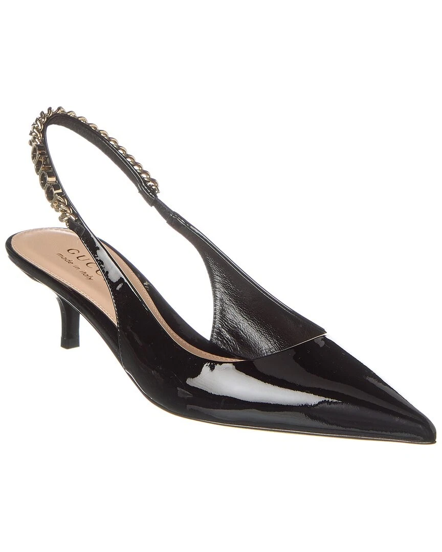 Escarpin femme Gucci Signoria Patent Slingback