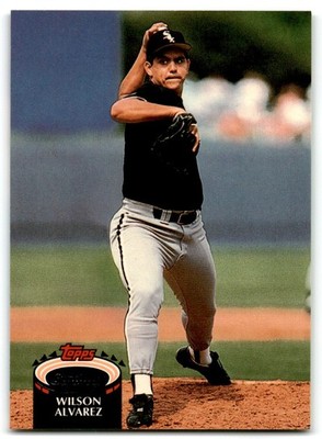 1992 Stadium Club Wilson Alvarez Chicago White Sox #761