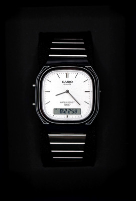 CASIO AQ-240E-7AJF Classic Series Digital Analog Uhr Grün Retro Modern 2025