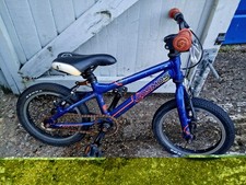 Carrera Cosmos Kids Bike 14-inch Blue, Unisex