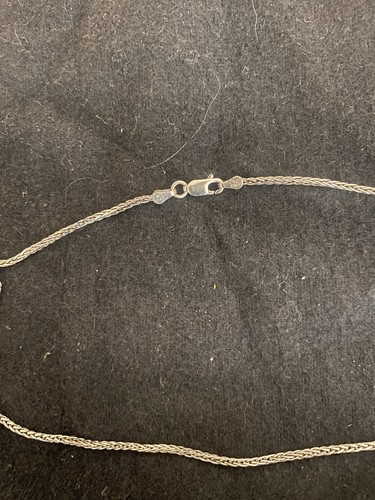925 Sterling Silver Necklace Men & Women’s 18” Chain 5 Grams Total Weight - Picture 9 of 10