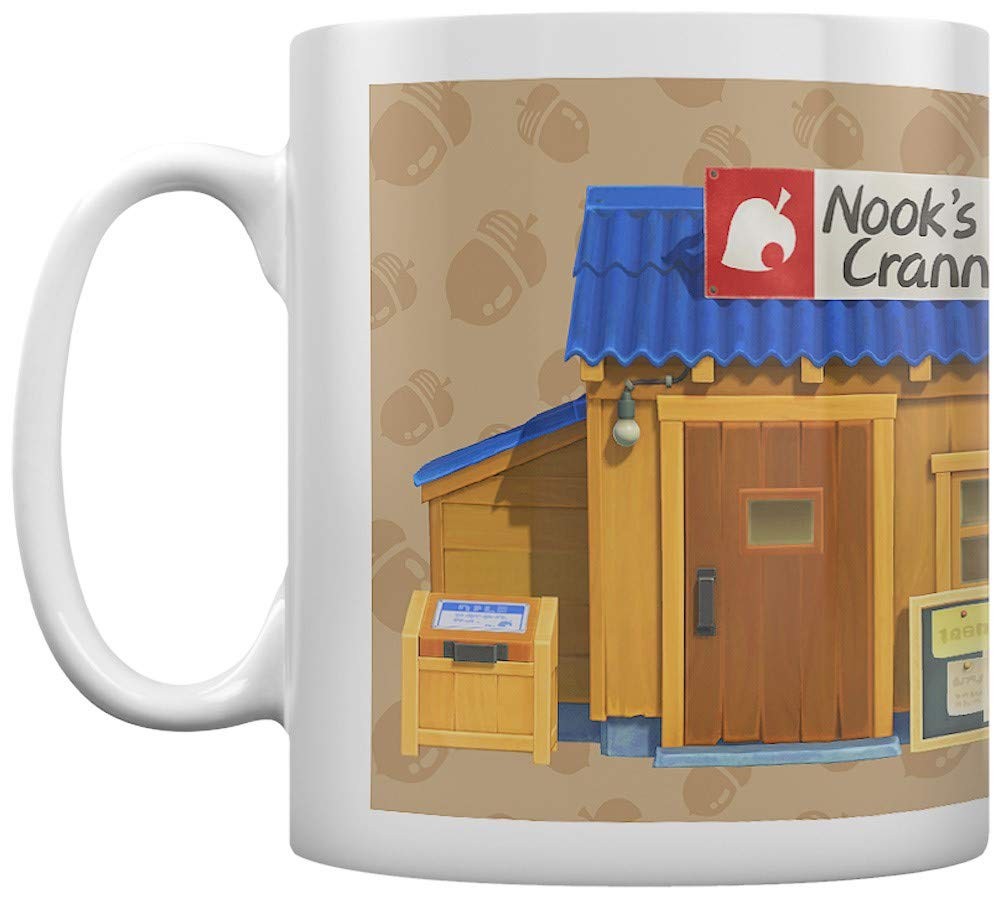 Animal Crossing Nooks Cranny Coffee Becher Weiß