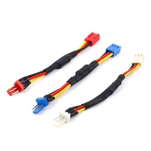 Fan Speed Reduce Noise Extension Resistor Cable Wire 3Pin Male to Female Line x5 - Zdjęcie 4 z 9