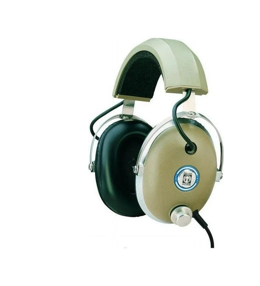 NOVO NA CAIXA TELEFONES KOSS PRO 4AA COM MADEIRA EXÓTICA NOVO SUPORTE DE FONE DE OUVIDO ÚNICO. - Imagem 2 de 4