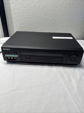Sony SLV-N500 Hi-Fi Stereo VHS VCR No Remote Tested And Working W/ Flash Rewind