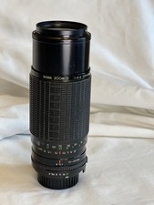 Sigma Zoom-  75-250mm f/4-5 Telephoto Aluminum Manual Focus Vintage Camera Lens