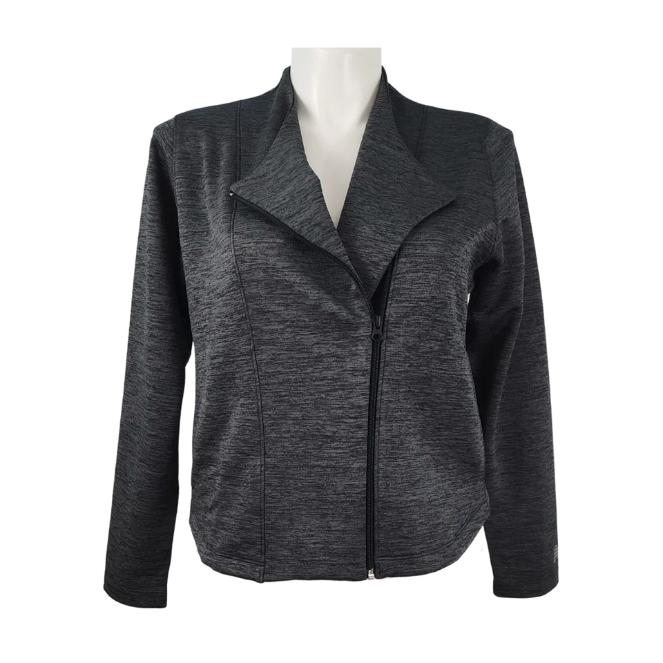 Chaqueta asimétrica New Balance x Isaac Mizrahi Live para mujer talla XL Foto 2 de 4