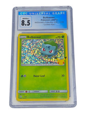 Bulbasaur 1/25 McDonald's Collection 2021 Holo CGC 8.5 NM/Mint+ 7096 on eBay