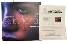 Zendaya Signed Autographed Euphoria Vinyl LP Soundtrack Rue BAS COA HBO Show