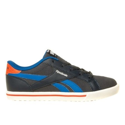 Schuhe Kinder Reebok Royal Complete Low BD2501 Blau-Graphit-Orangefarbig