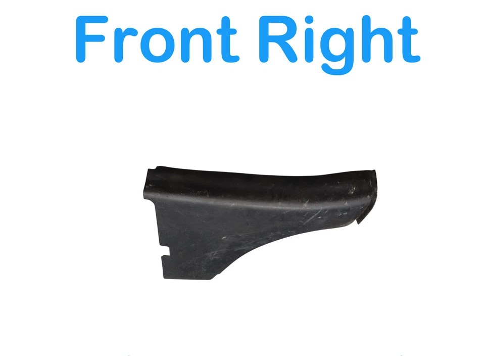 99-09 Ford E150 E250 E350 Cubierta de moldura de panel de retroceso del lado del pasajero delantero derecho OEM Foto 3 de 4