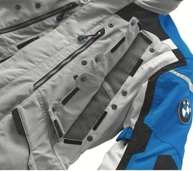 Chaqueta para hombre Bmw Rallye Touring & Adventure gris/azul Foto 3 de 4