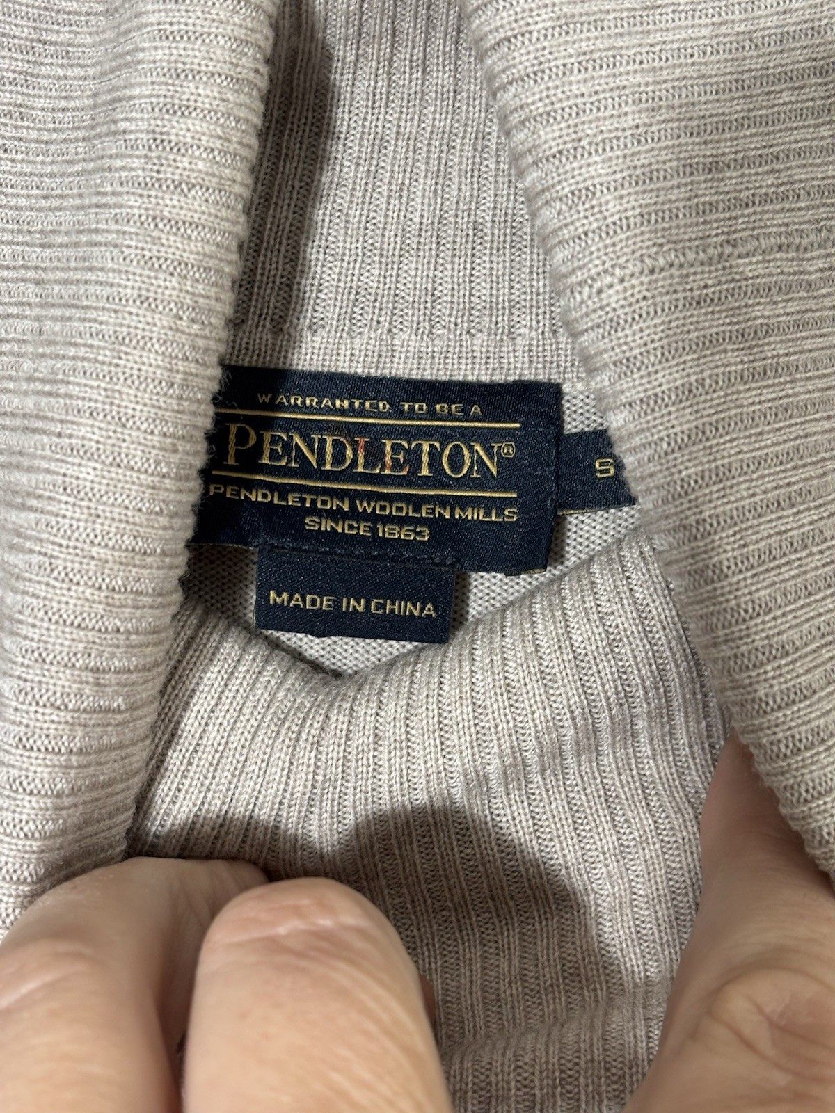 Pendleton Sweater Womens Small Pullover Turtlenec… - image 8