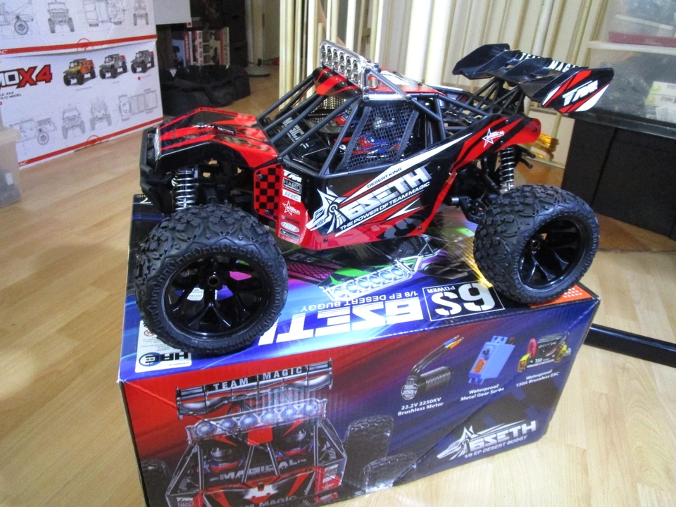 Team Magic *****SETH 6S***** 4WD Brushless Desert Truck 1:8 RTR - Bild 2 von 4