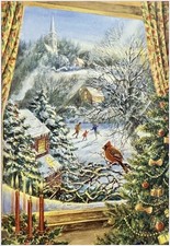 Greeting Card - Cardinal (with white envelope)