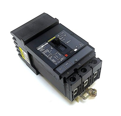 Square D HJA36020 3 Pole 20 Amp 600 Vac PowerPact Circuit Breaker