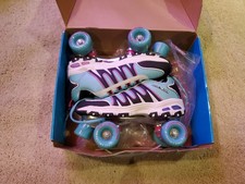 Sonic Cruiser Roller Skates Teal Pink Black Women  s 10 Men  s 8