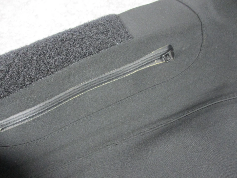 5.11 Tactical Series Jacket Mens Large Black Hooded Softshell Waterproof Pockets - Image 3 of 4