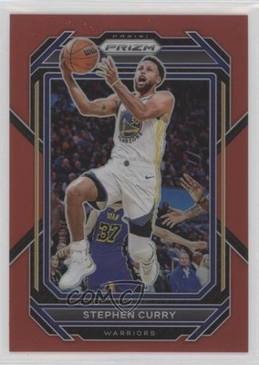 2022-23 Panini Prizm Red Prizm /299 Stephen Curry #101 3h3