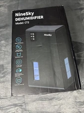 NineSky CT2 White Dehumidifier For Home For Bathroom Bedroom Basement
