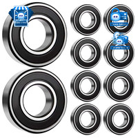 Kugellager MR128-2RS 8Mm X 12Mm X 3,5Mm Doppelt GeschüTzt 10 StüCk FüR Diy