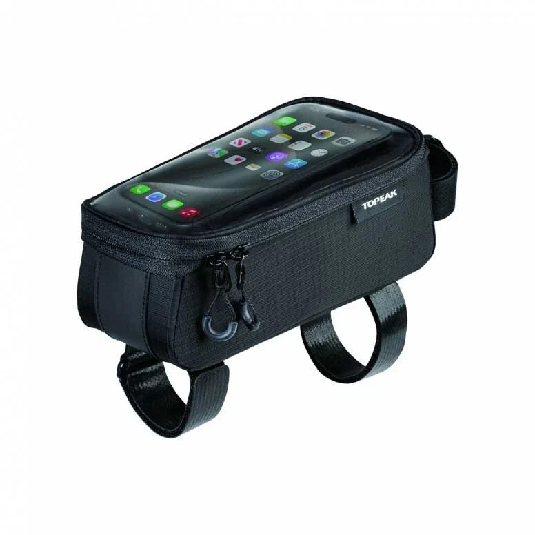 Topeak Bento Pack Top Tube Phone Holder Bag - Black - Image 3