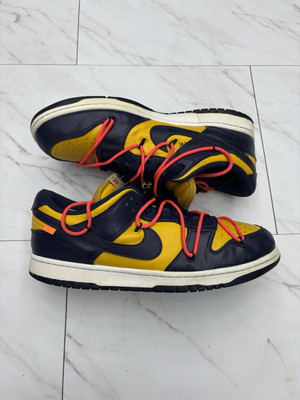 Size 11.5 - Nike Dunk Low x OFF-WHITE University Gold 2019