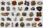Vintage Costume Jewelry Lot 25+ Pieces Brooches Pins Clip Earrings Bracelet Rhin
