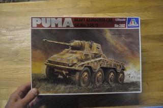 used 35 scale military model kits