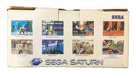 SEGA Saturn Console w/Box - CIB - Tested - Authentic