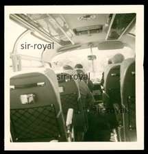 Im Reisebus - Omnibus Auto KFZ Oldtimer - Foto 8x8cm