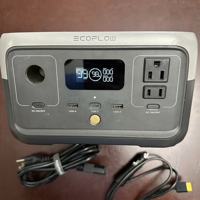 ECOFLOW RIVER 2 [EFR600] PORTABLE POWER STATION 256WH GENERATOR 300/600w