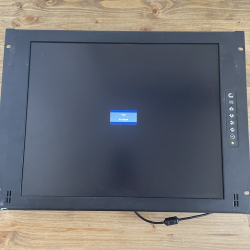 Monitor Panel Screen Model No. RMP-161-19-HDMI-BNC 12V 2.5A Power Adapter 19” - Afbeelding 7 van 8
