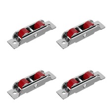 15.8mm diam, sliding glass for dell door pulley double wheel 4pcs