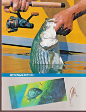 Browning / Mitchell 1984 Catalog & 1984-85 Wholesale Price List (2-Items)