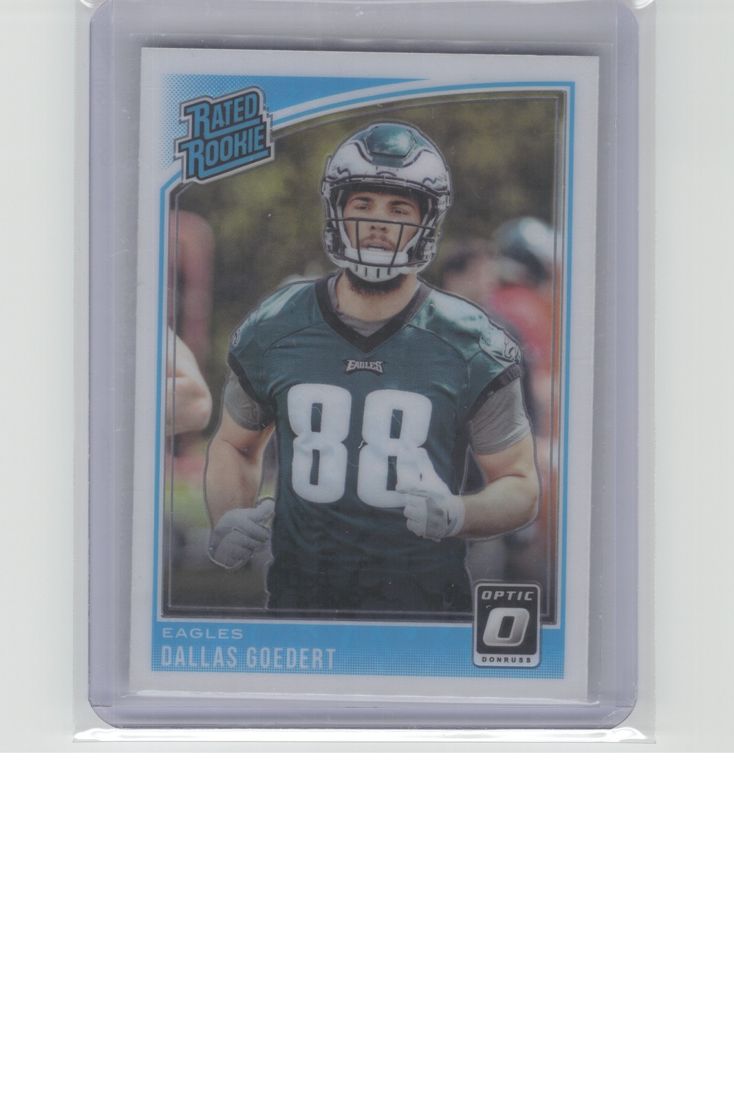 2018 Donruss Optic #197 Dallas Goedert B29R2C89