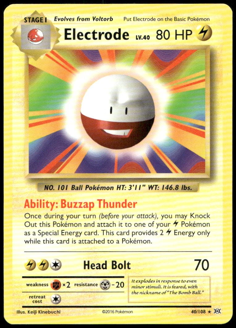 Electrode Pokemon Card for sale | eBay