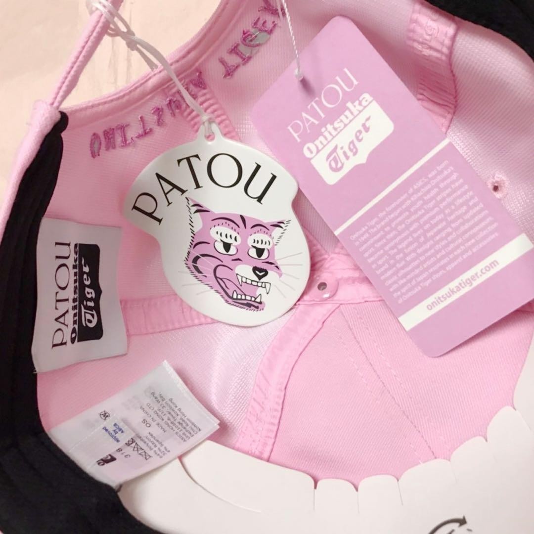 Genuine] Patou Onitsuka Tiger collaboration cap, pink | eBay