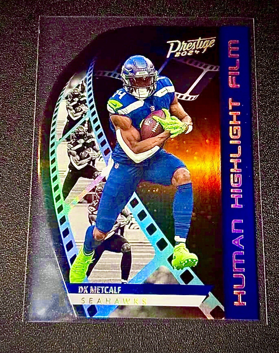2024 Prestige Case Hit DK Metcalf Human Highlight Film SSP Die Cut Seahawks🔥
