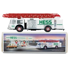 1989 Hess Fire Truck Bank