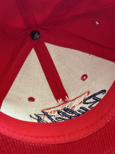 VTG Washington Bullets Corduroy SnapBack Hat Cap Drew Pearson RARE NEW With Tags - Picture 12 of 15