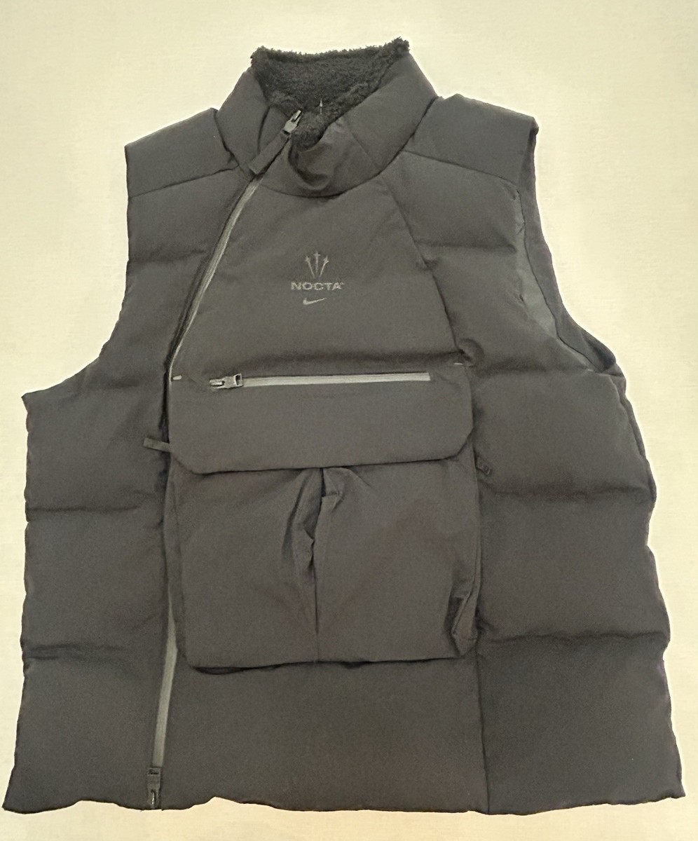 Nike x NOCTA Drake Tactical Vest Black Nike Tech Puffer