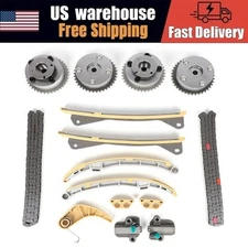 15Pcs Engine Timing Chain Kit For Santa Fe Sorento Azera Genesis 3.3L 3.8L US