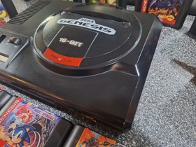 Sega Genesis Model 1 Console Bundle With Good Games! TESTED WORKING