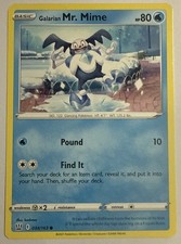 Galarian Mr. Mime - 034/163 - Battle Styles - Pokemon TCG Card Near Mint